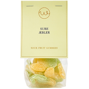 Sure æbler - pose med top